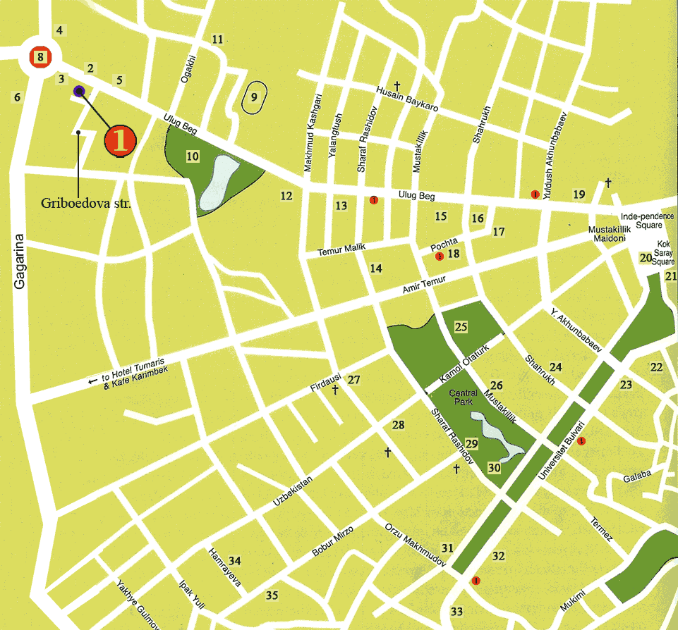 Kарта Самарканда